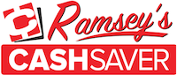 A theme logo of Ramsey Cash Saver